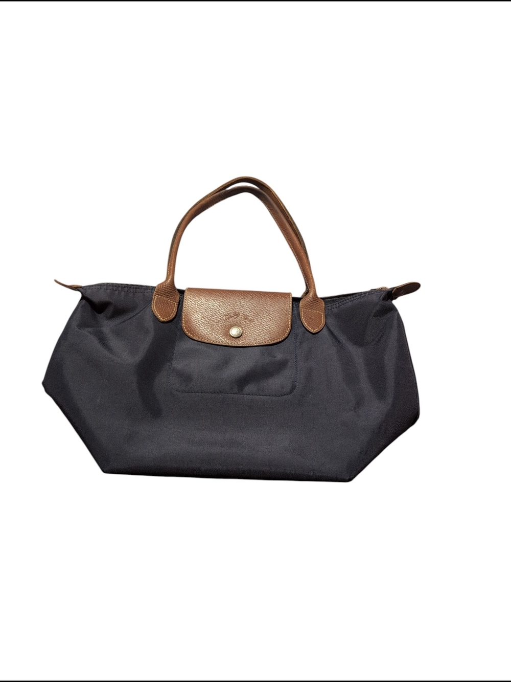 Navy Longchamp Pliage M
